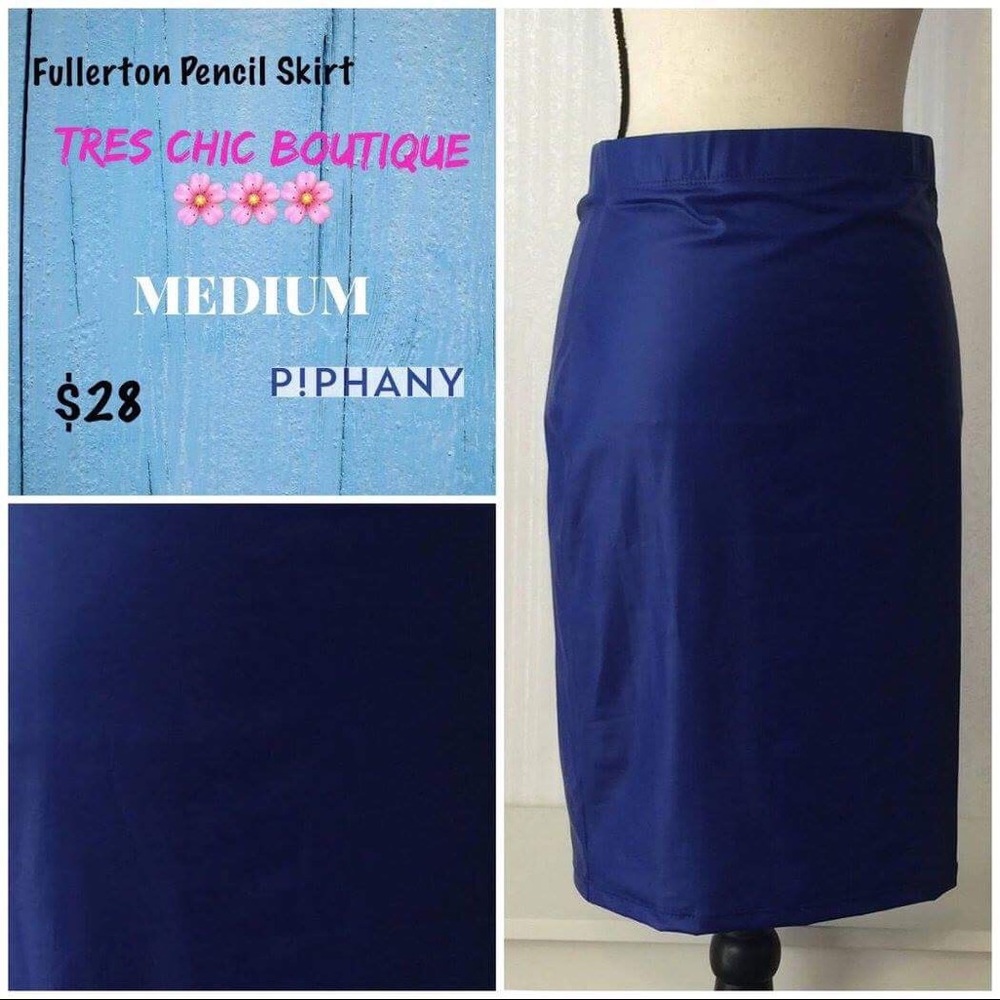 Honey & Lace Fullerton Pencil Skirt